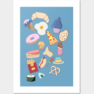 Eating everyday Posters and Art